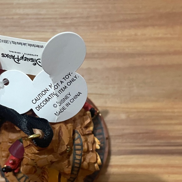 Disney Big Thunder Mountain Railroad Ornament - Brown and Gold - Picture 5 of 5